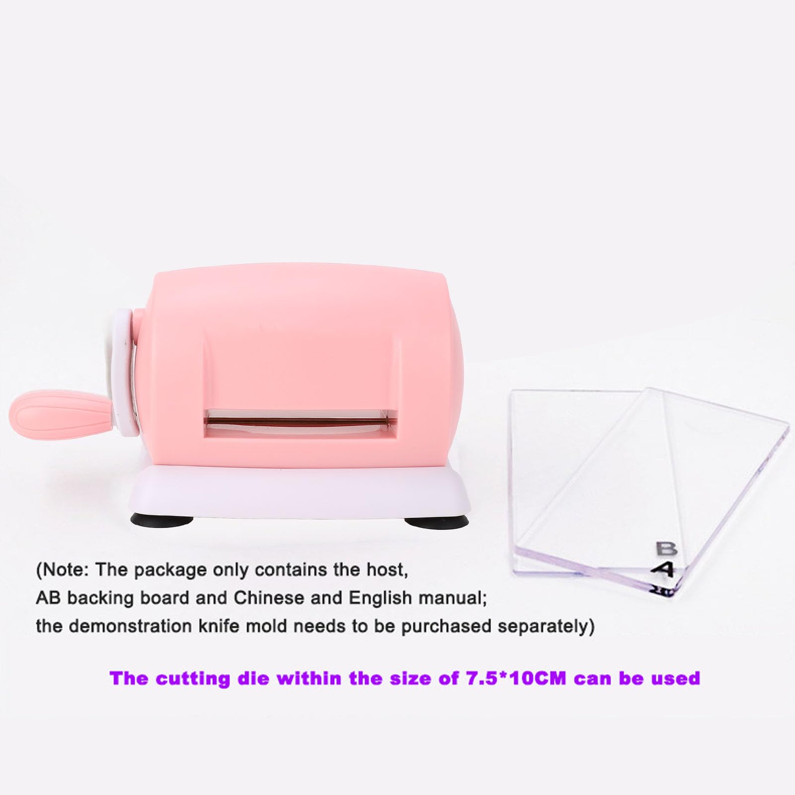 Fustellatrice, Macchina per Fustellatura e Goffratura Manuale Manovella Mini Fustellatrice per Carta Macchina per Goffratura Fustellatrice per Creare Biglietti, Scrapbooking