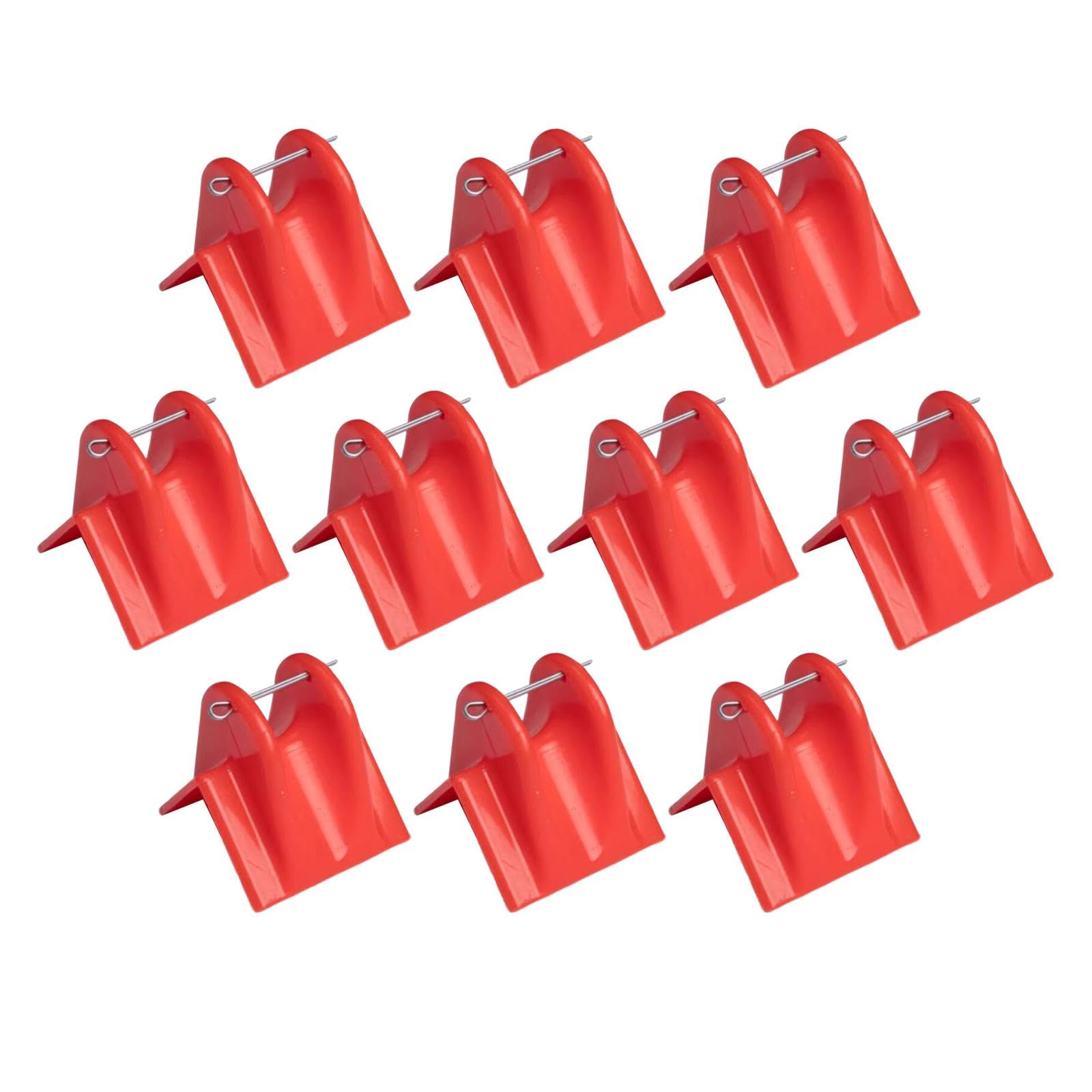 Protection de bord de corde d'escalade lot de 10 pour matériel de sauvetage Baoblaze - 8