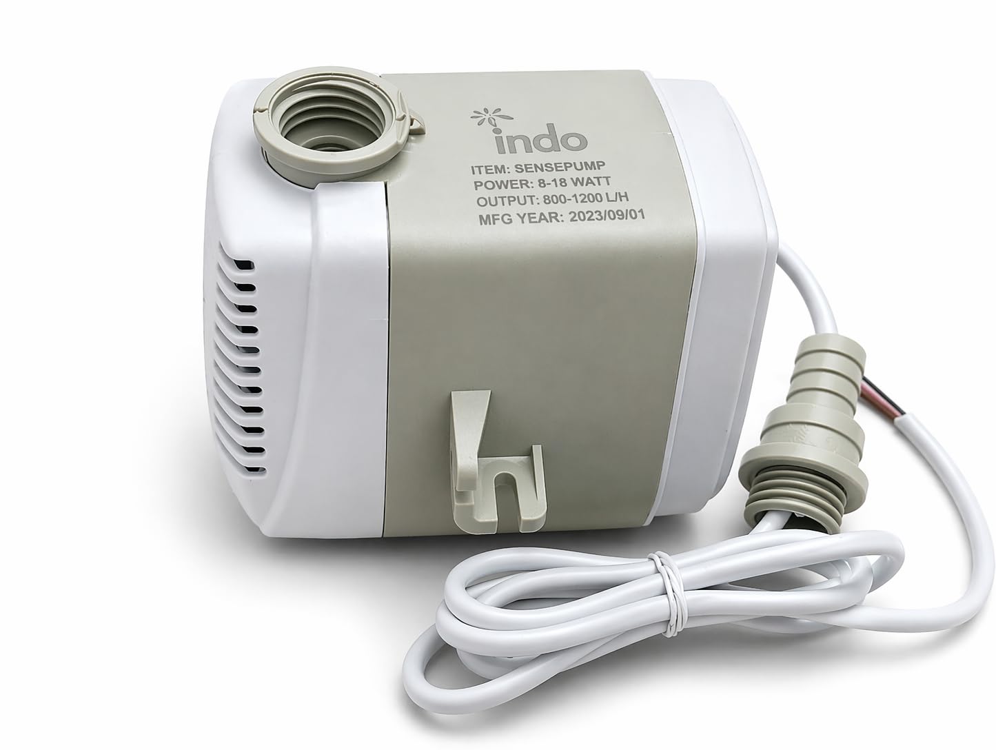 Indo Aqua777 18Watts Submersible Pump for Air Cooler | 165–220V AC | 1100 L/H Water Flow | 1.7m Lift | High Speed Low Noise Cooler Pump-image-39