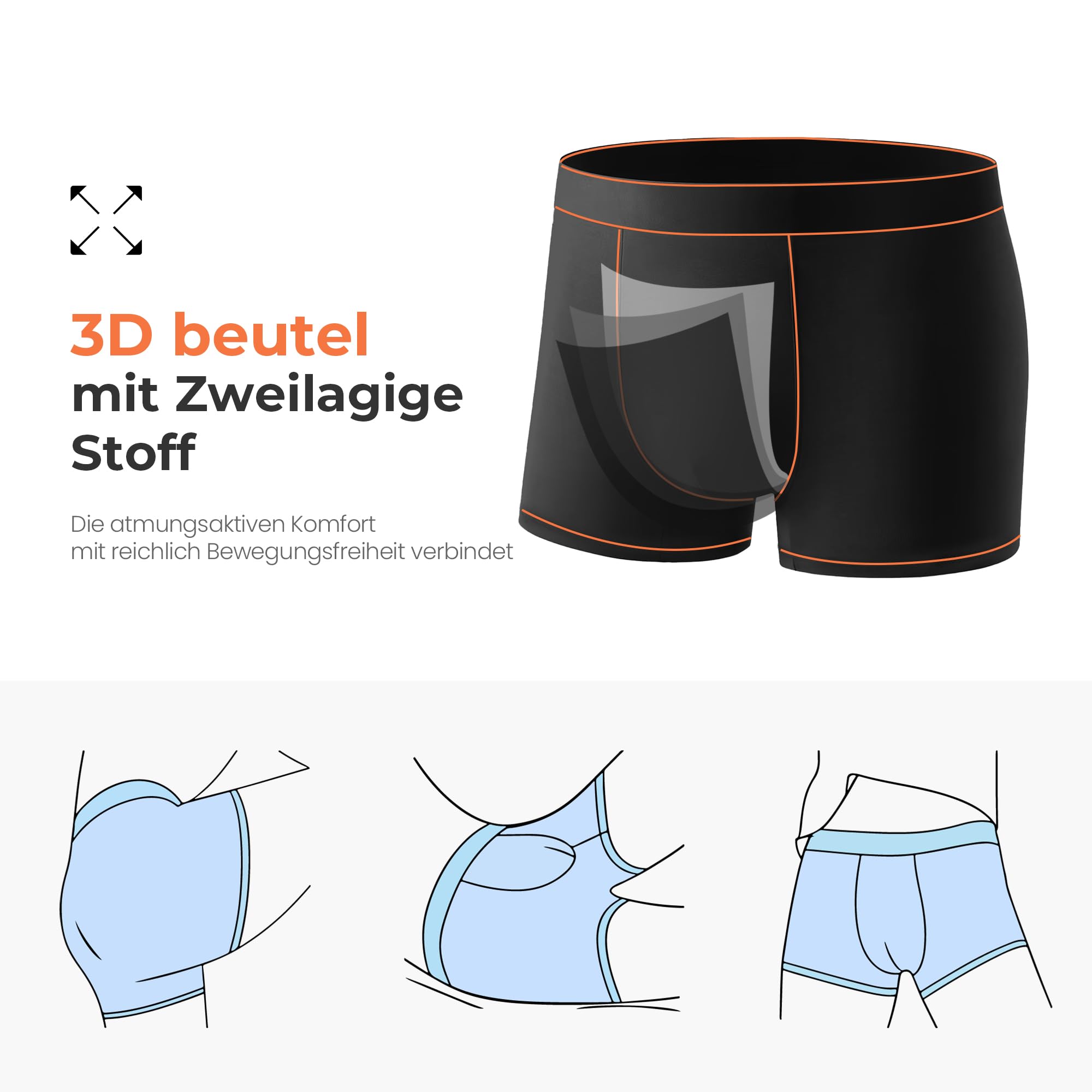 Desanlapi Confezione da 10 Boxer da Bambino in Cotone Nero 134-140 | Biancheria Intima Giovanile, Boxer per Ragazzi, Comodi Elastiche e Traspiranti