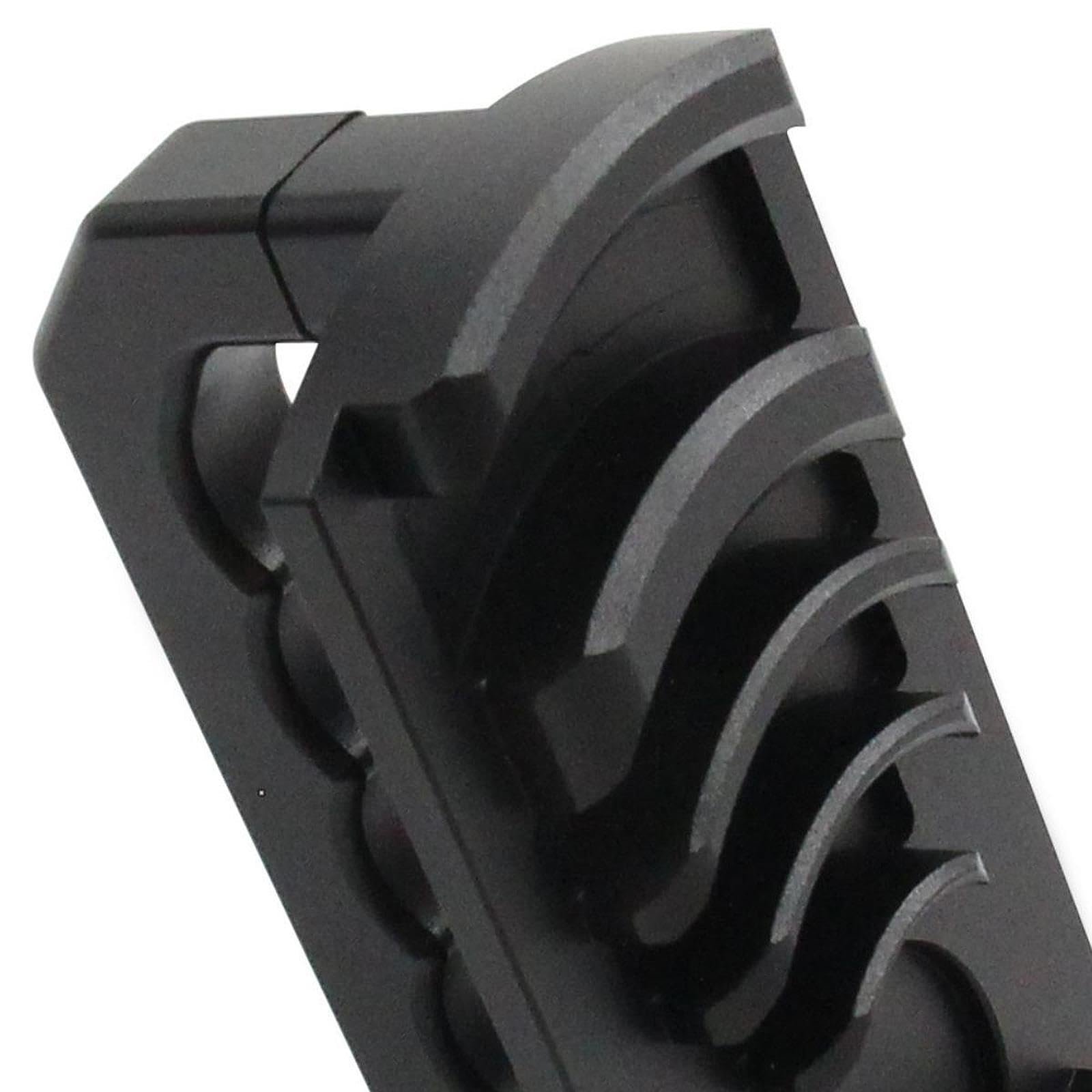 Svasatore Tubo PVC Utensile Sbavatore Tubazione Strumento Professionale Alluminio Manico Ergonomico Adatto per Laboratori Tecnici Uso Casalingo, Nero