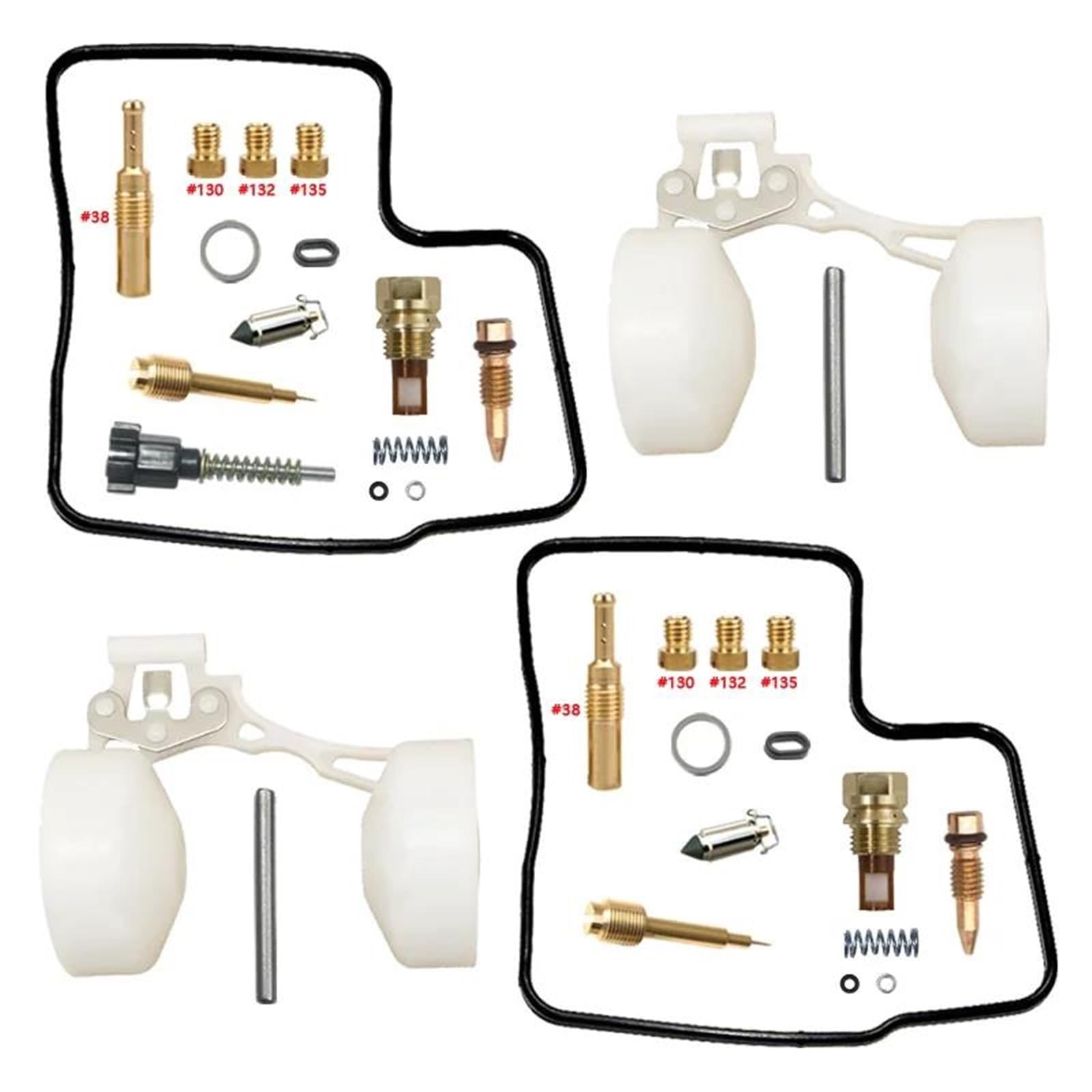 Kit réparation carburateur Transalp 650 pour stopper les fuites essence RD10