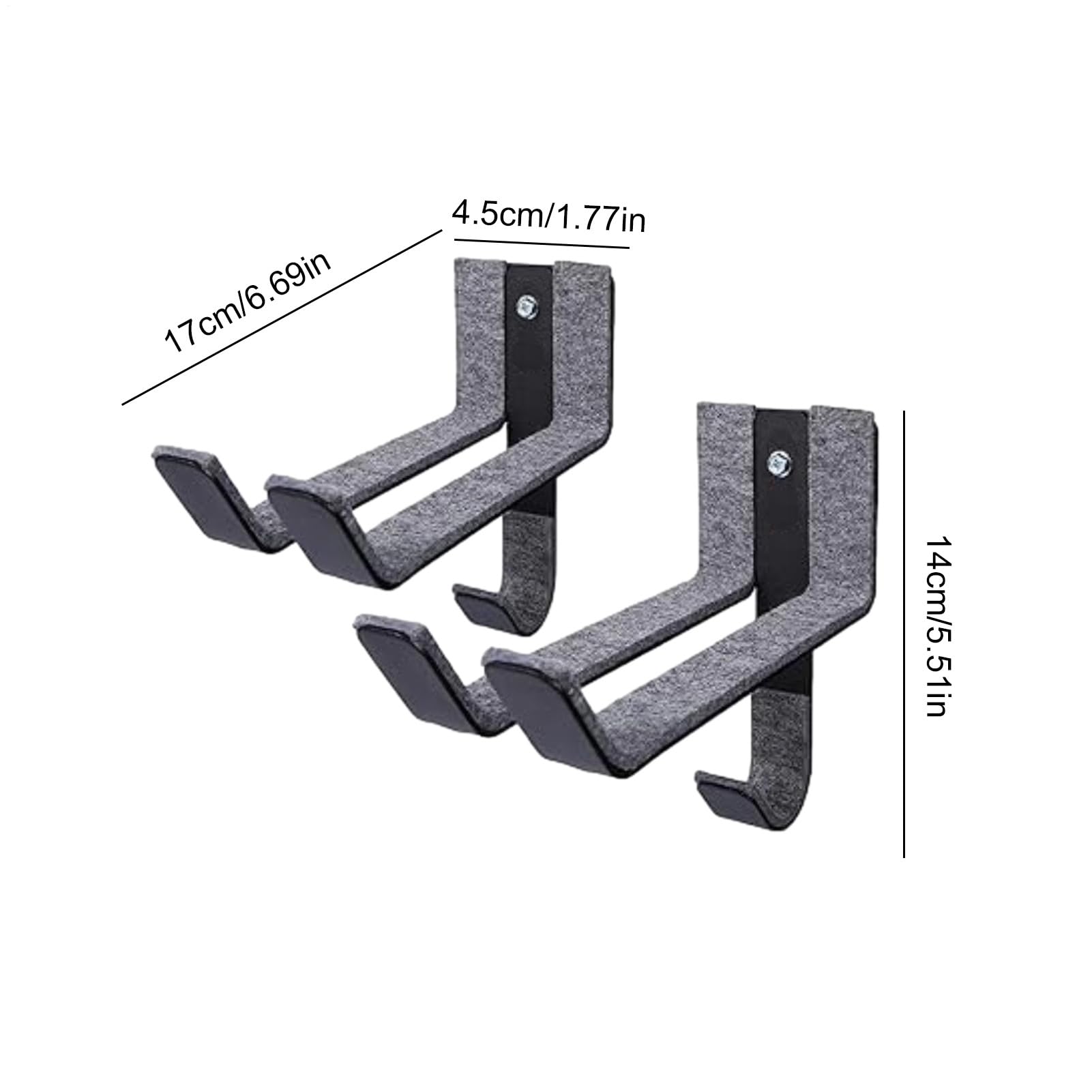 Surfboard Rack for Wall, Surfboard Display Rack Holder, Snowboard Storage Space Saving, Perfect for Bedroom, Apartment, Garage, Home, Living Room, and Organization