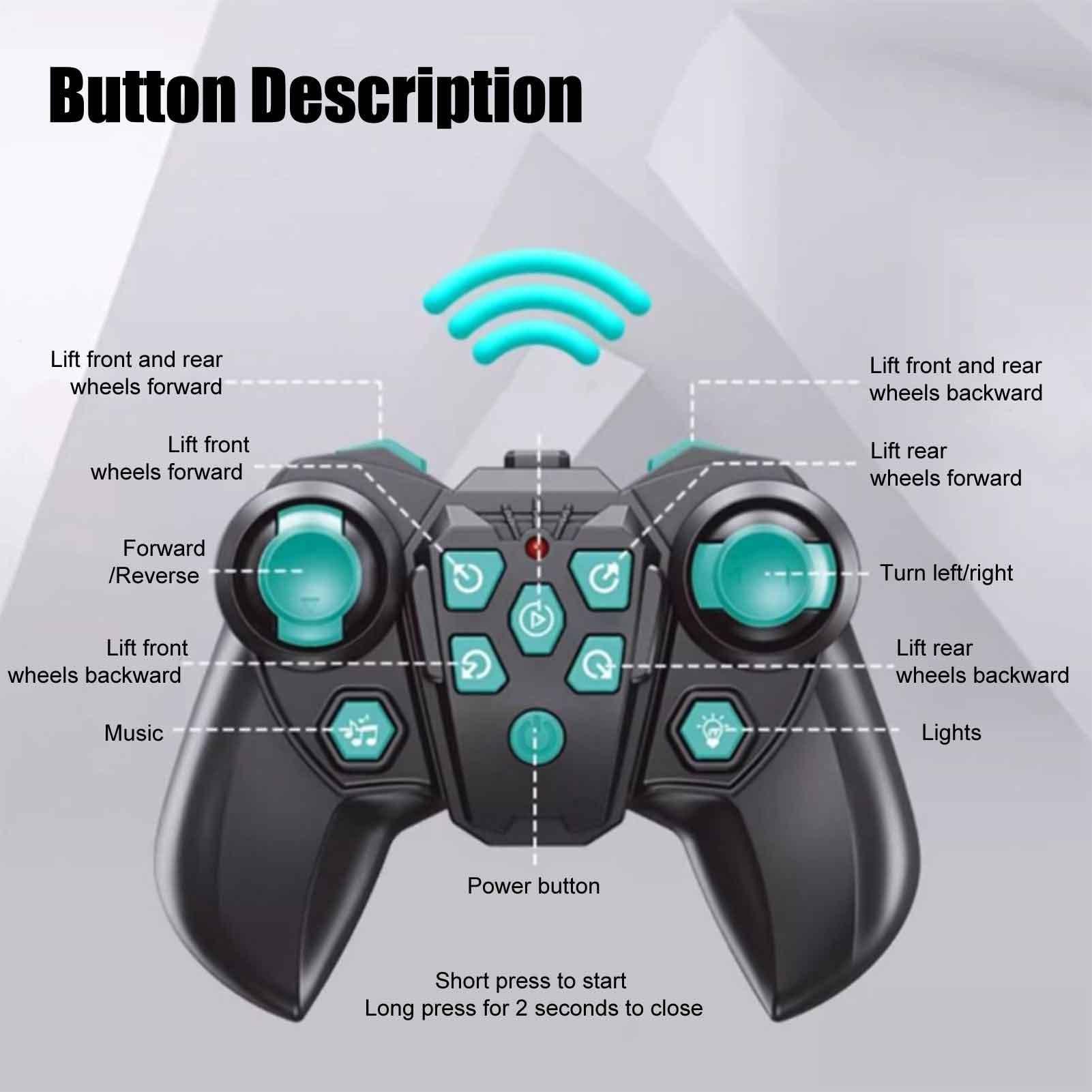 Jouet Chien Robot Télécommandé, Robot Chiot Intelligent Jouet, Multidirectionnel pour Intérieur Extérieur Chambre Jardin Éducatif