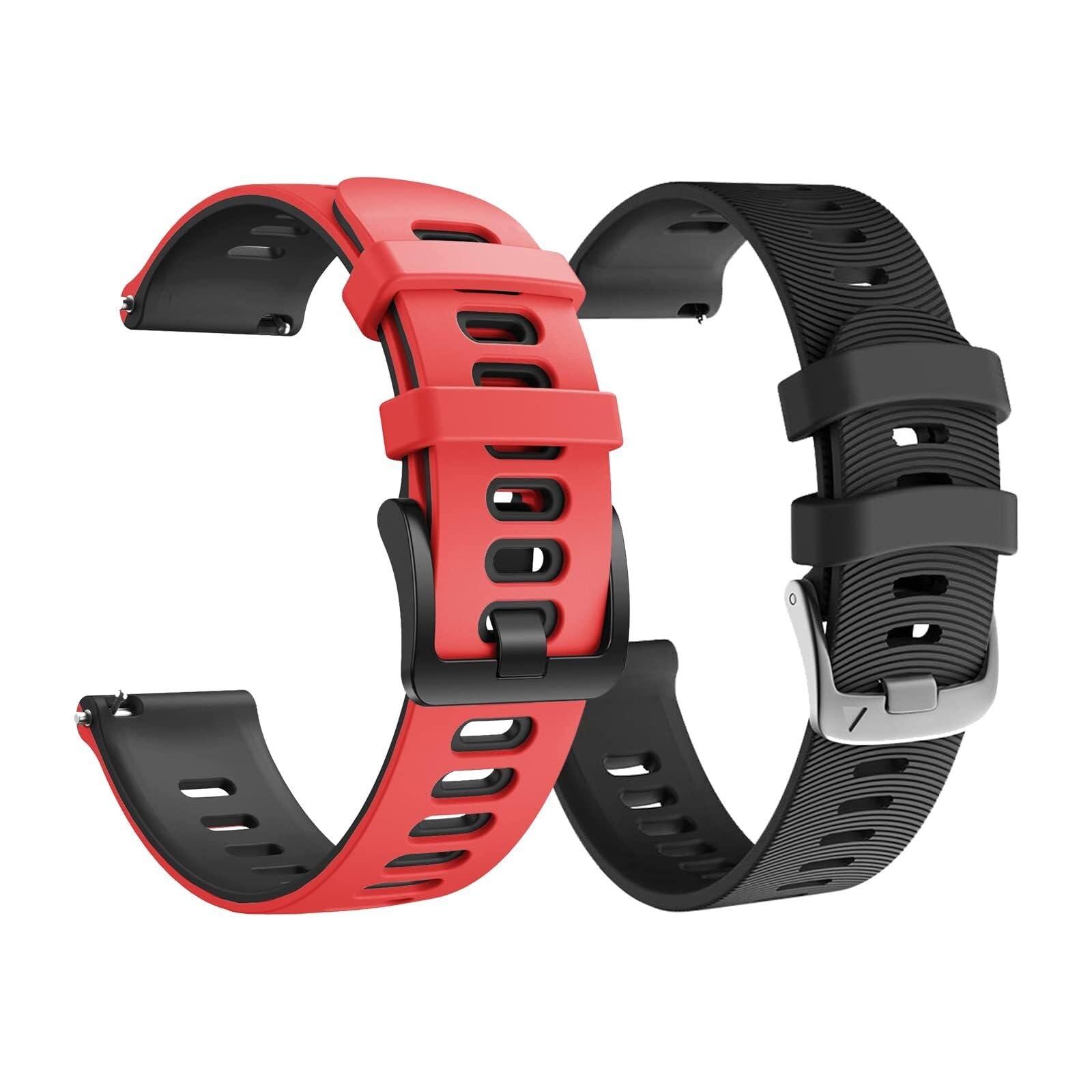 Cinturino per orologio sportivo in silicone a sgancio rapido da 20 mm