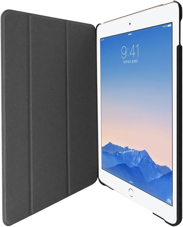 iPad Air 2 Case, LUVVITT Rescue Case Full Body Front and Back Cover for iPad Air 2 - Black