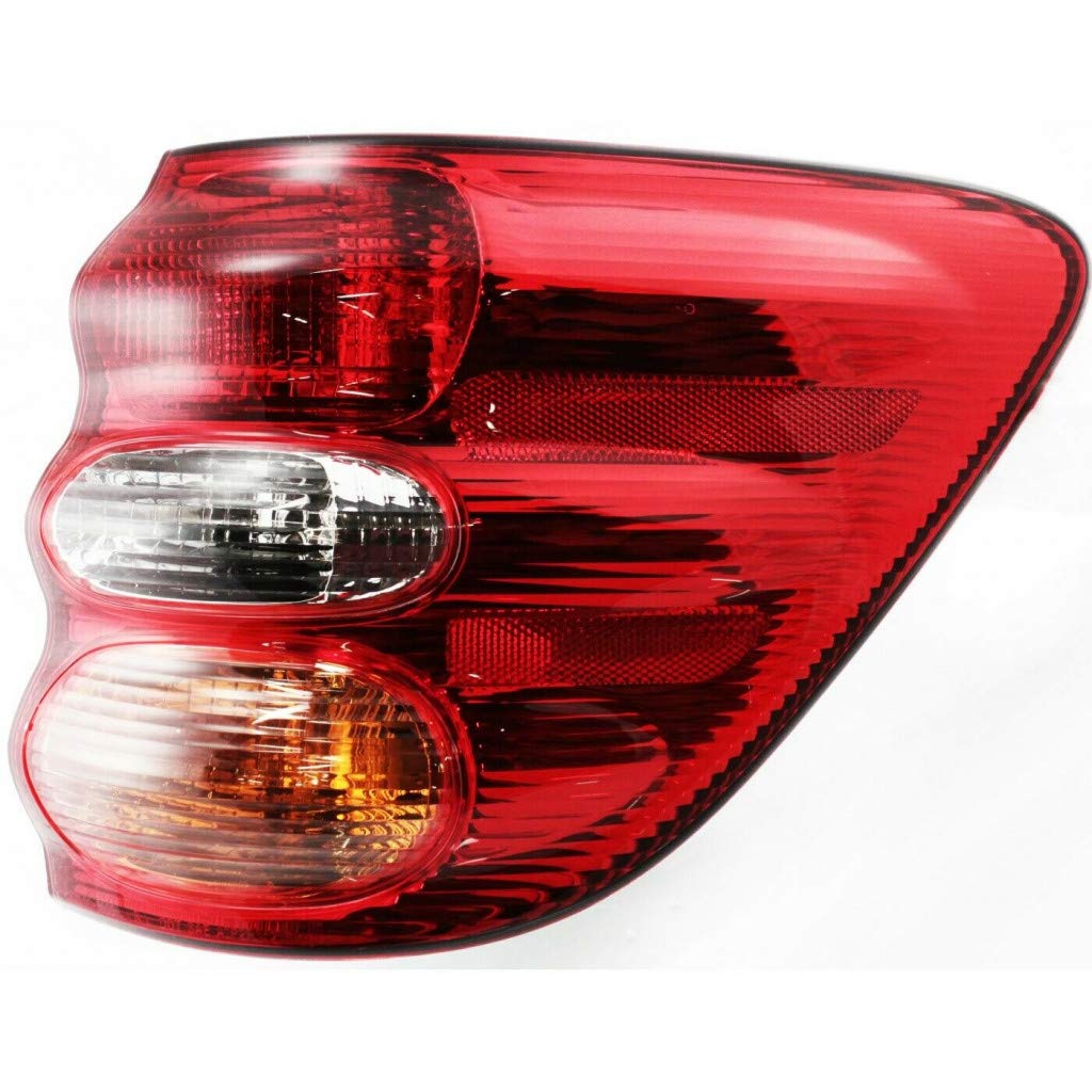 CarLights360For Toyota Sequoia Tail Light Assembly 2001 2002 2003 2004 Passenger Side DOT Certified For TO2801149 | 81550-0C020