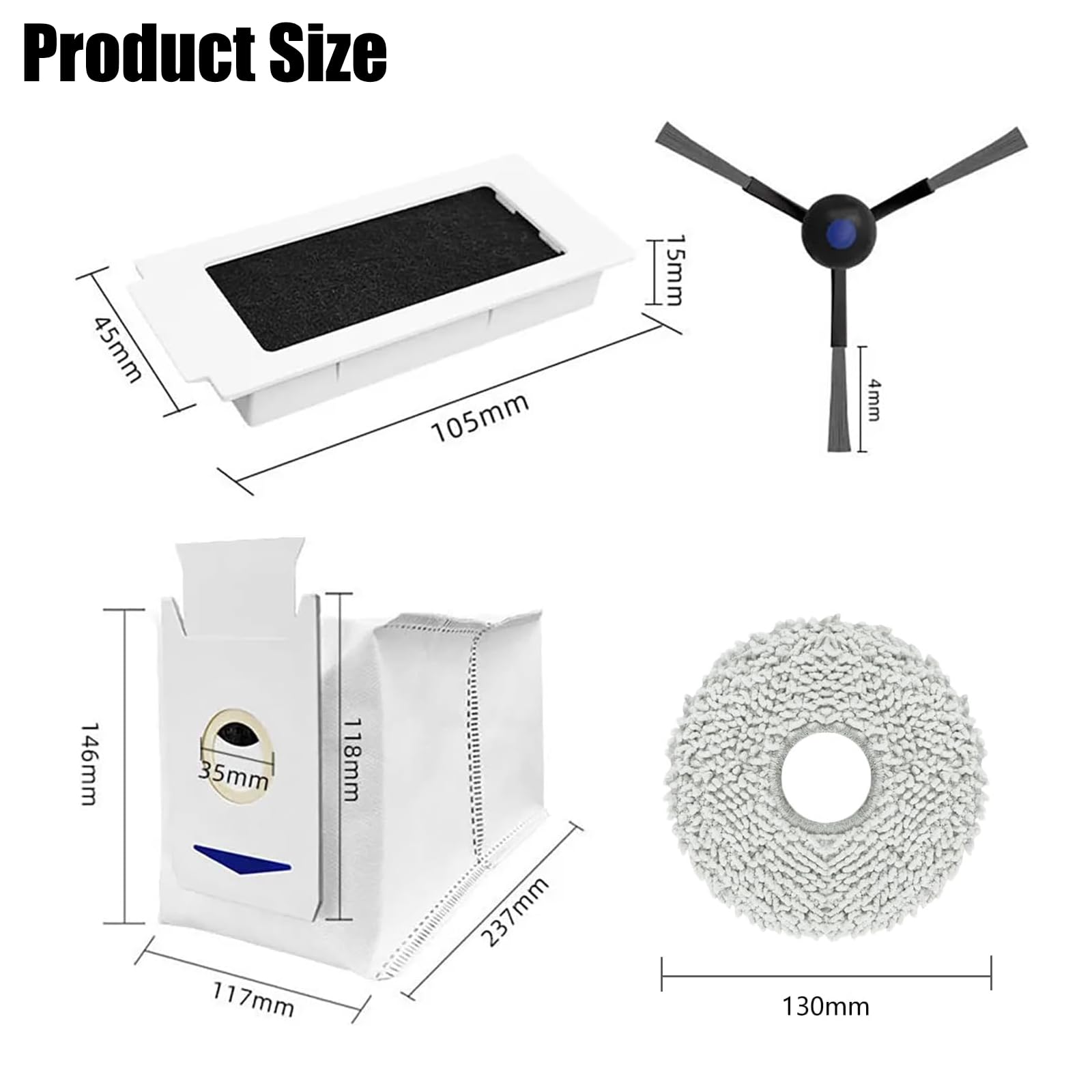 Amazon.co.jp: 交換部品Ecovacs Deebot T30 Omni T30 Pro Omni掃除機