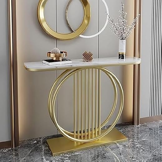 Slate Console Table - Luxury Hallway Side Table