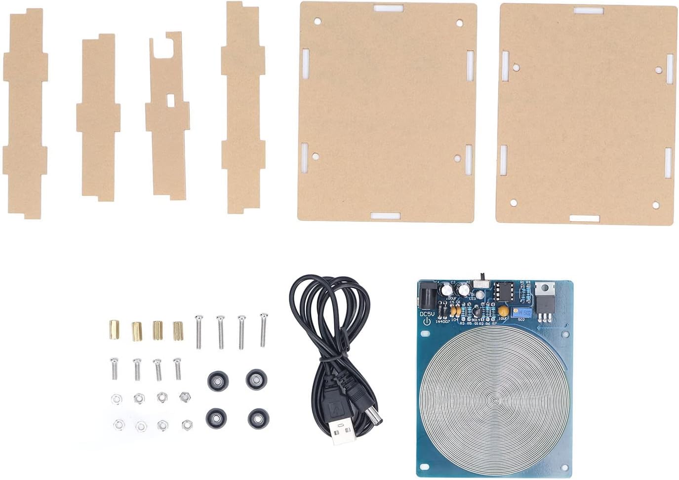 Schumann Wave Ultra Low Frequency Generator 7.83Hz Pulse Generator Audio Resonator 5V 0.5A for Improving Sleep