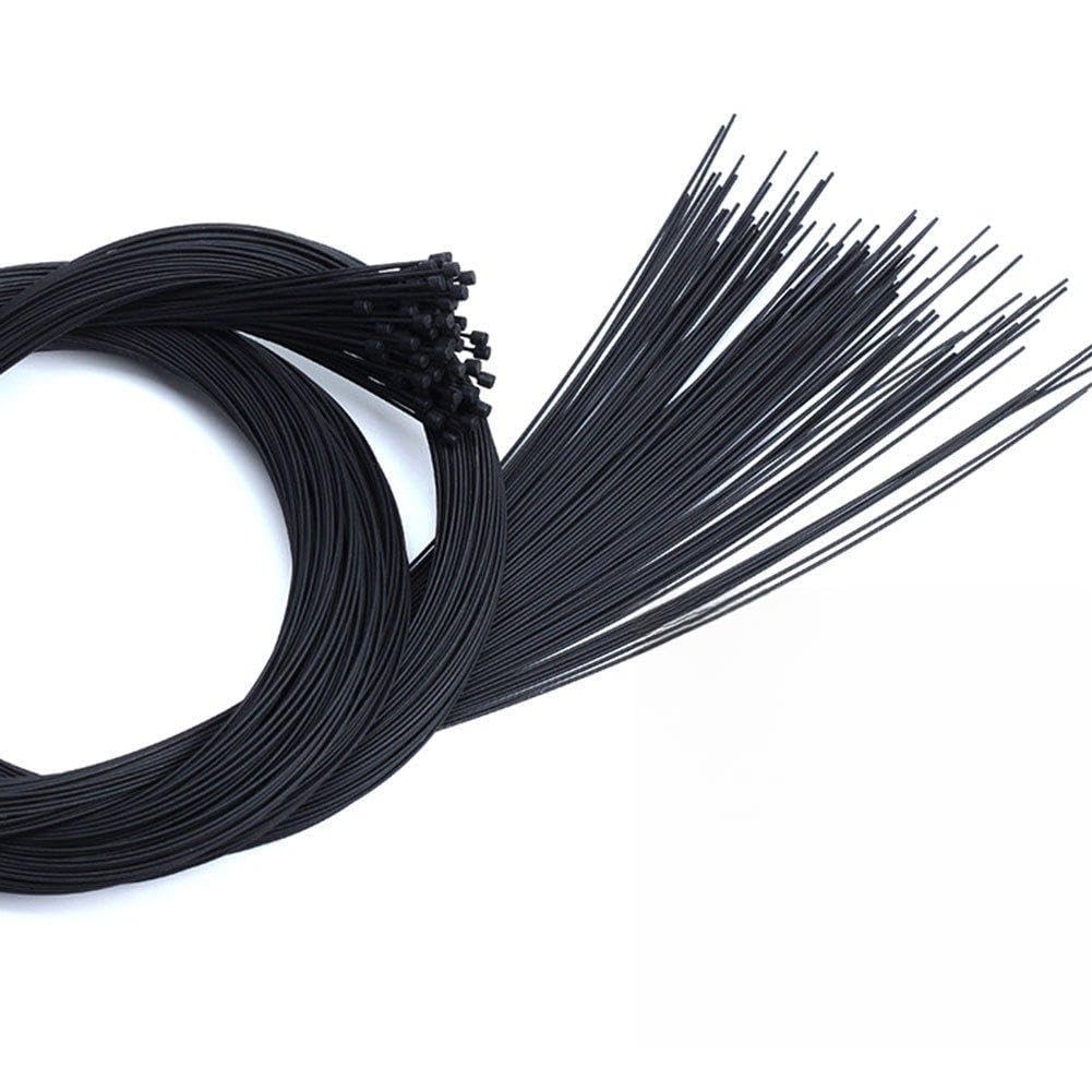 Cavo Freno Bici,Filo Freno Bicicletta 10 Pezzi/Set Bici da Strada MTB Bici Scatto Fisso Bicicletta Linea Freno Cambio Cambio Cambio Freno Set Cavo Nucleo Filo Interno Acciaio Linea velocità