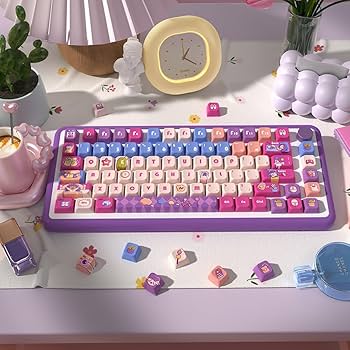 Amazon.com: daixiahu Weekend time Theme keycaps 158 Key PBT