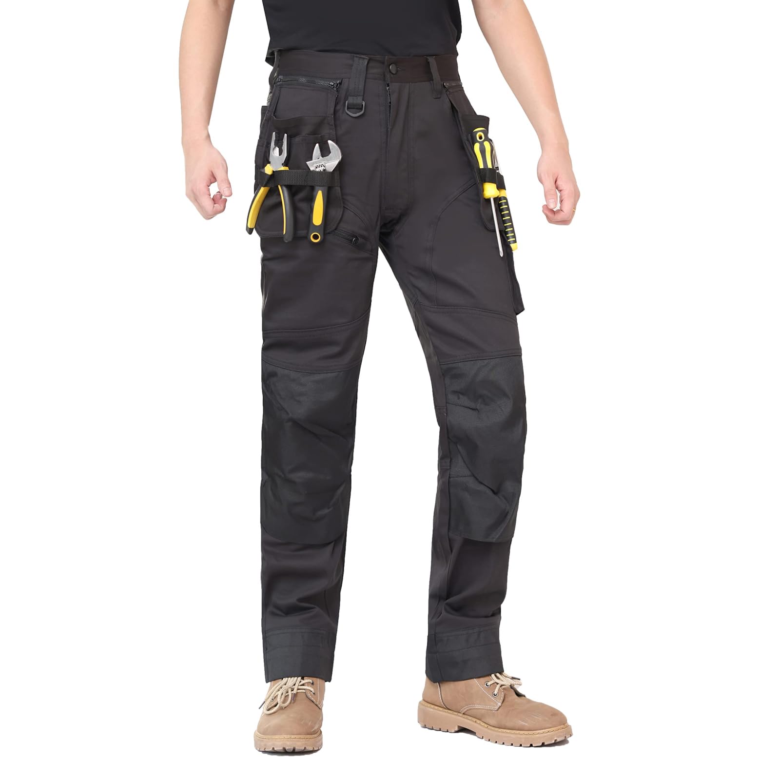 WORK IDEA Herren-Arbeitshose - Camouflage-Hose Herren-Cargoh