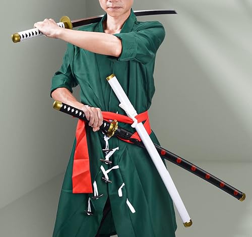 Miniatura 7 de Anime Sword 41 inch,Zorowado ichimonjiAnime Original Texture,for Role-Playing and Collection, with One Display Stand