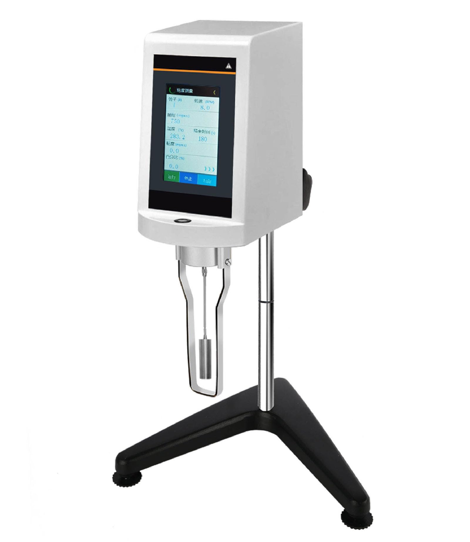 FXNFXLA LCD Touch Rotary Viscometer, Microcomputer Control Fluidimeter Meter, Newton Liquid Viscometer with Leveling Device, for Laboratory Industrial Use NDJ 5s pro