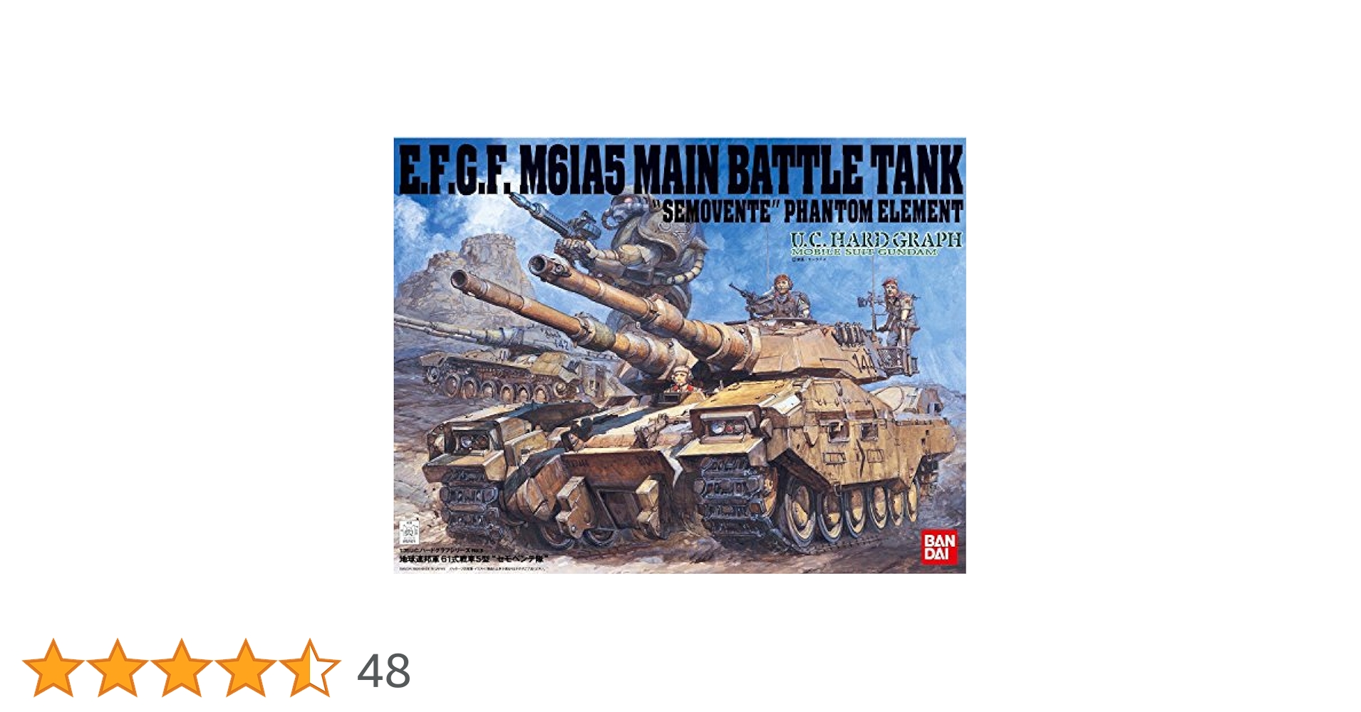 1/35 ハードグラフシリーズ M61A5セモベンテ隊 U.C.HARD GRAPH 1