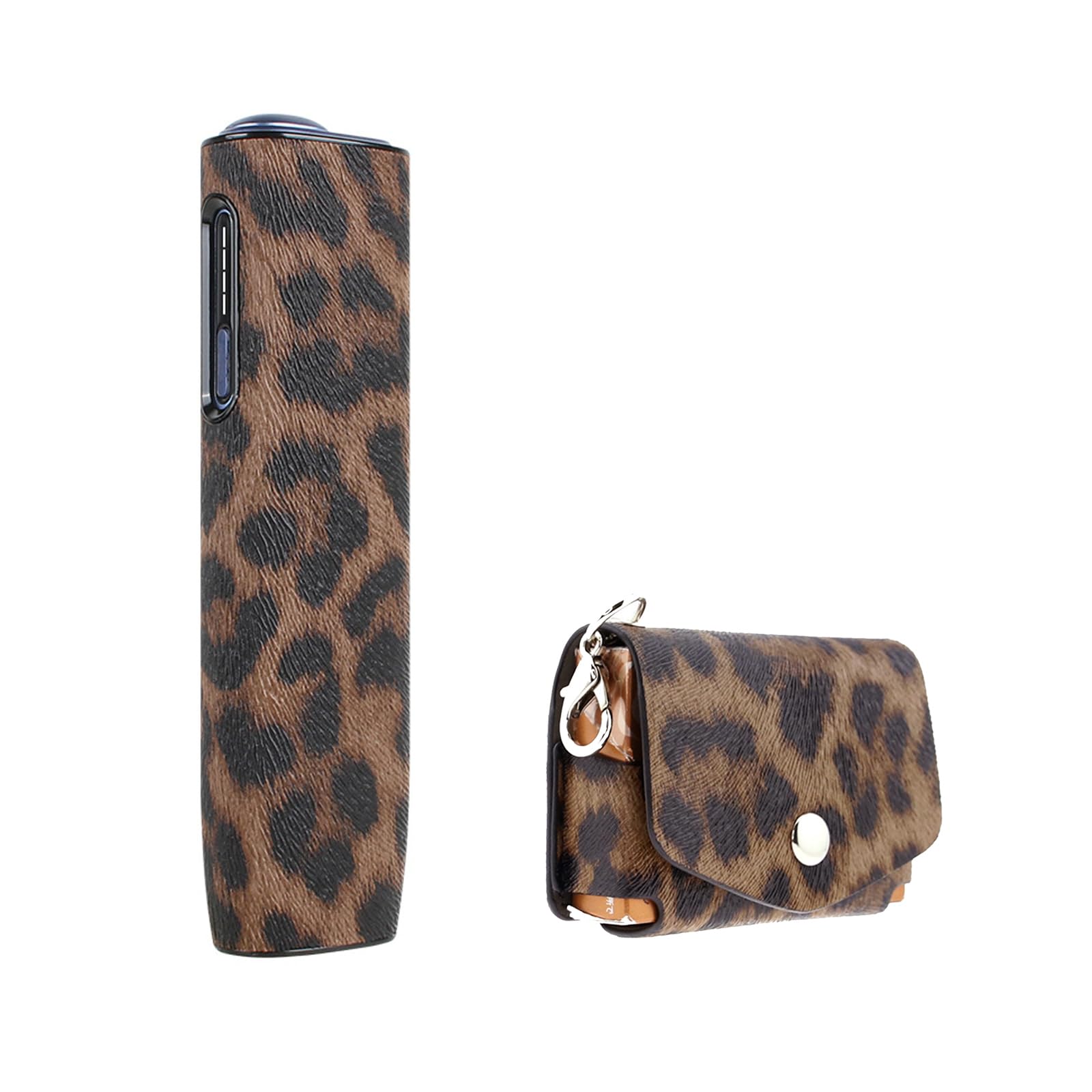 Custodia protettiva compatibile con iQOS sigaretta custodia+compatibile con iluma i one custodia in pelle PU e accessori, custodia per sigarette sacchetto protettivo