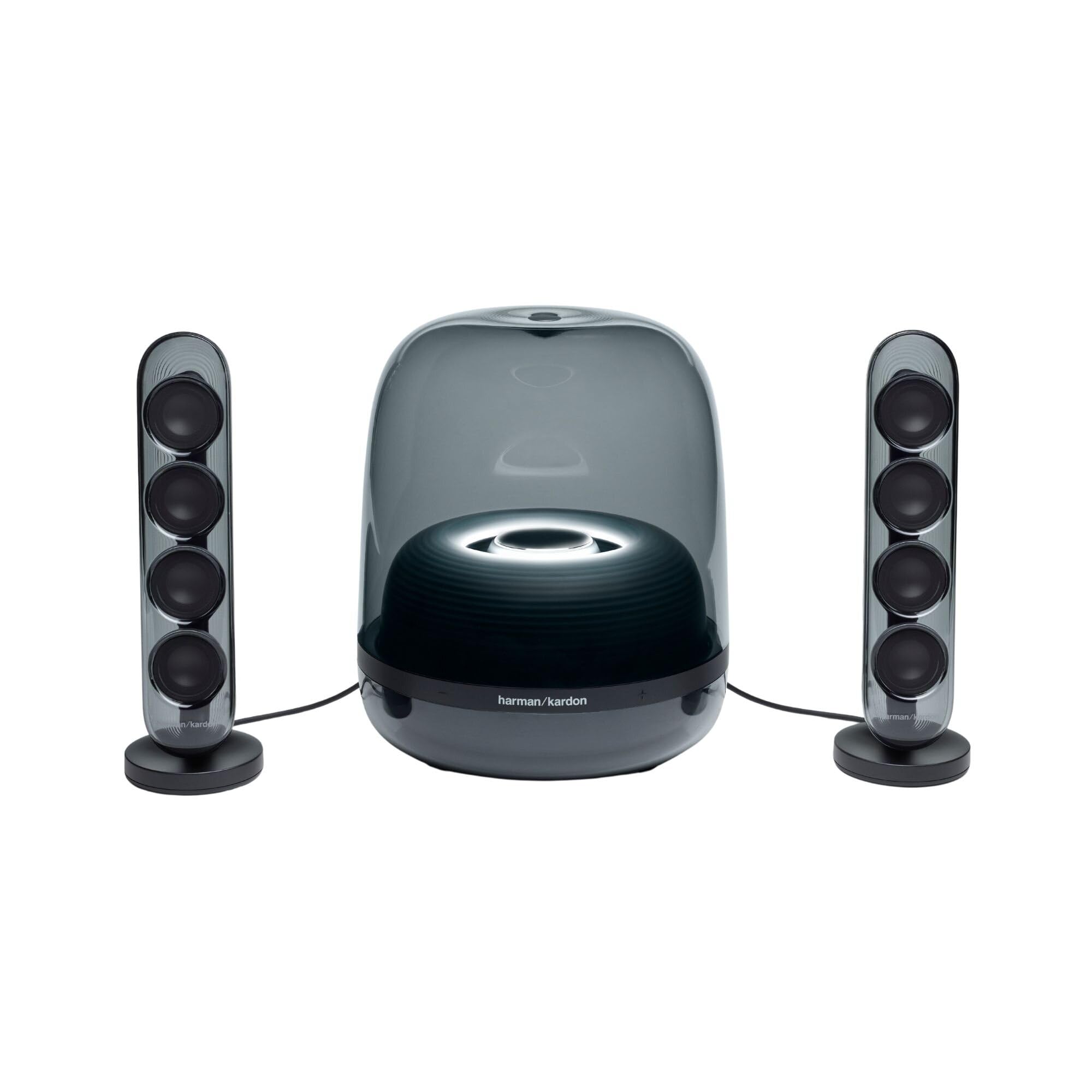 Harman Kardon SoundSticks 4 Bluetooth Speaker System, Black (HKSOUNDSTICK4BLKAM)