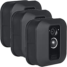 Wasserstein Colorful Protective Silicone Skin Compatible with Blink XT XT2 Outdoor Camera - Help Camouflage and Accessorize your Home Security Camera 3 Pack Black Wasserstein Colorful Protective Silicone Skin Compatible with Blink XT XT2 Outdoor Camera - Help Camouflage and Accessorize your Home Security Camera 3 Pack Black