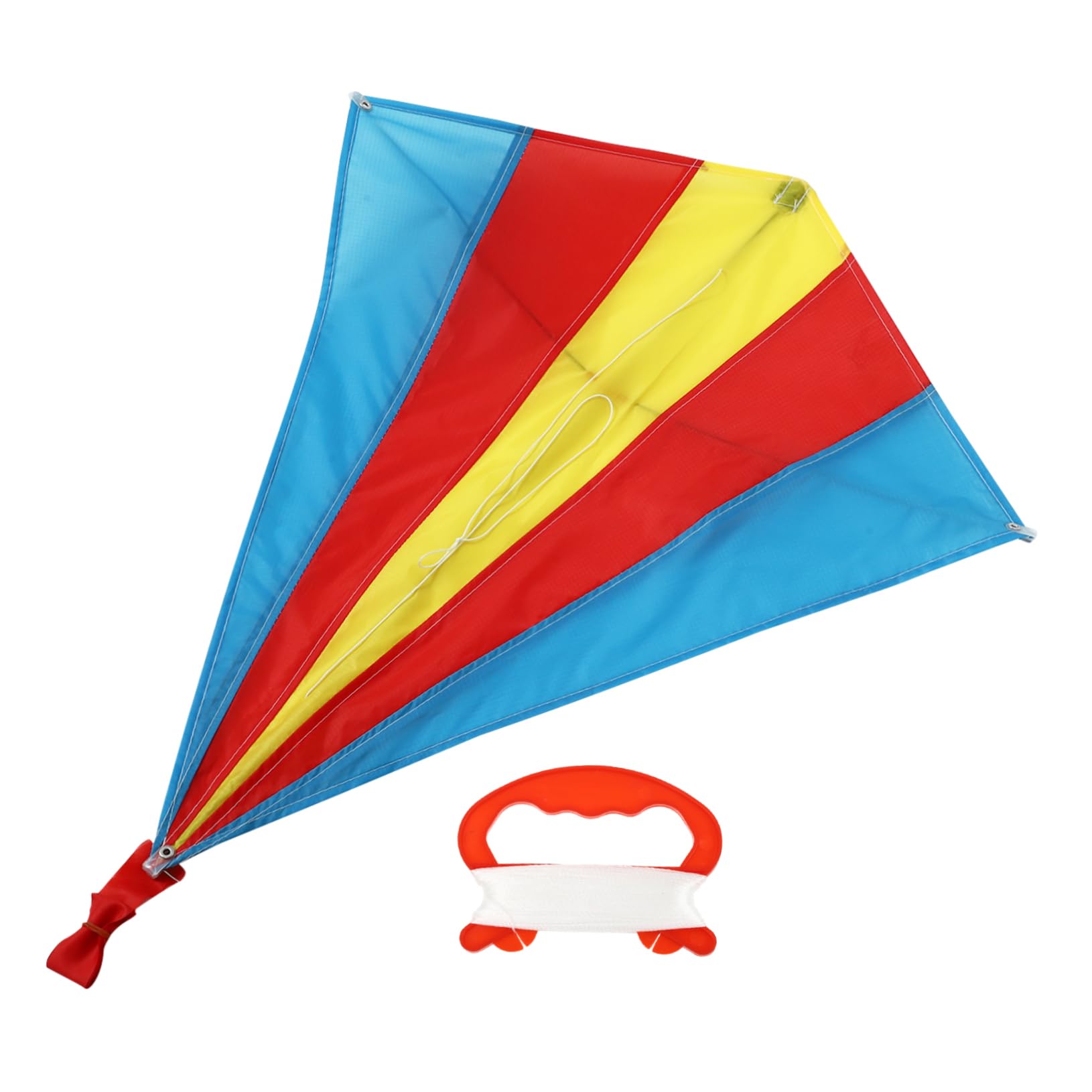 BCOATH Colorful Long Tail Diamond Shaped Kite for Easy to Fly Outdoor for Park and Beach Activities Features Beautiful