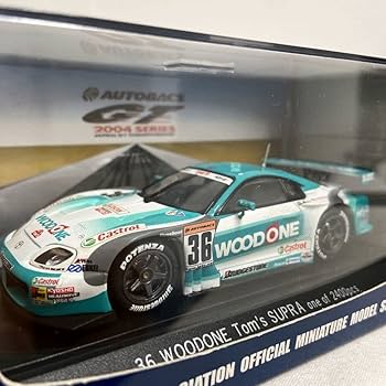 Amazon | EBBRO 1/43 WOODONE Tom's Supra #36 JGTC 2004年