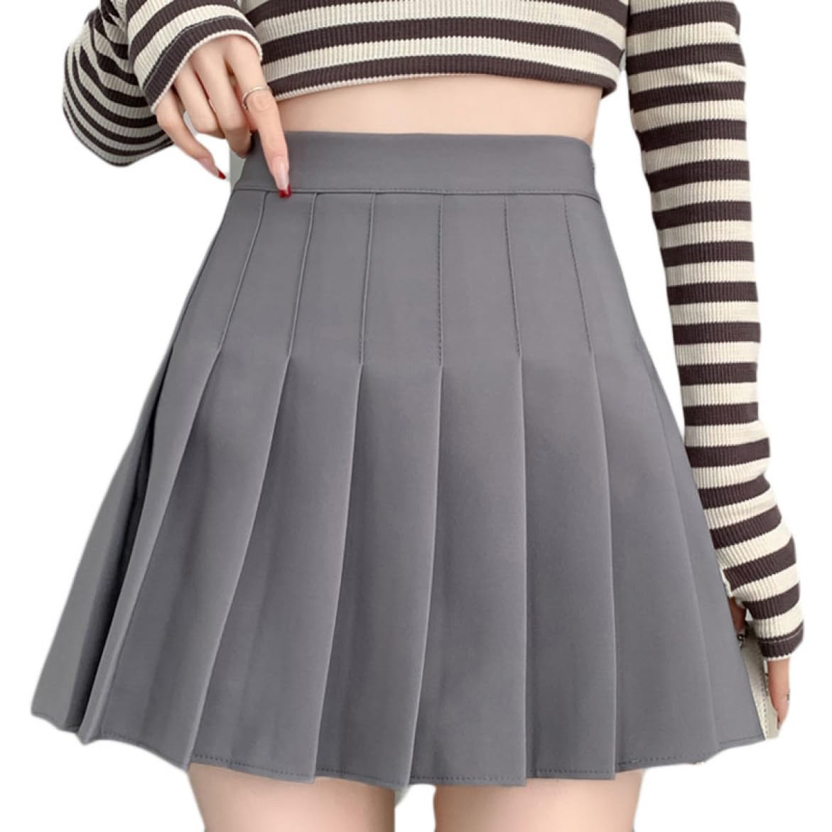 Amazon.co.jp: [THLD] スカート プリーツスカート レディース 春 夏