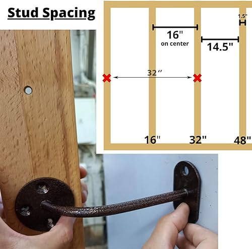 Miniatura 8 de Barras de pared suecas para niños y adultos, hechas de madera de haya maciza, soporta cargas de hasta 880 libras, con barra de dominadas extraíble,