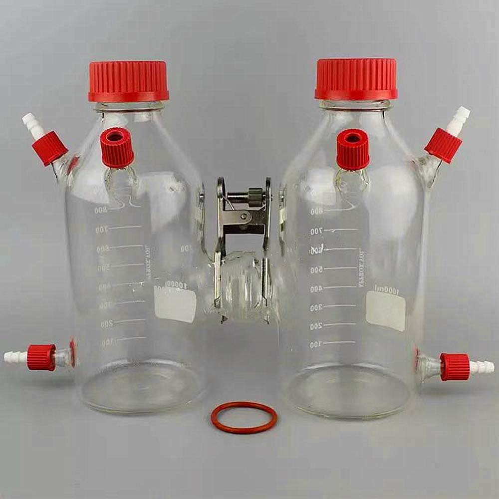 Reattore in vetro da 1000 ml, resistente all'erosione, per uso in laboratorio, attrezzatura scientifica durevole per ricerca ed esperimenti