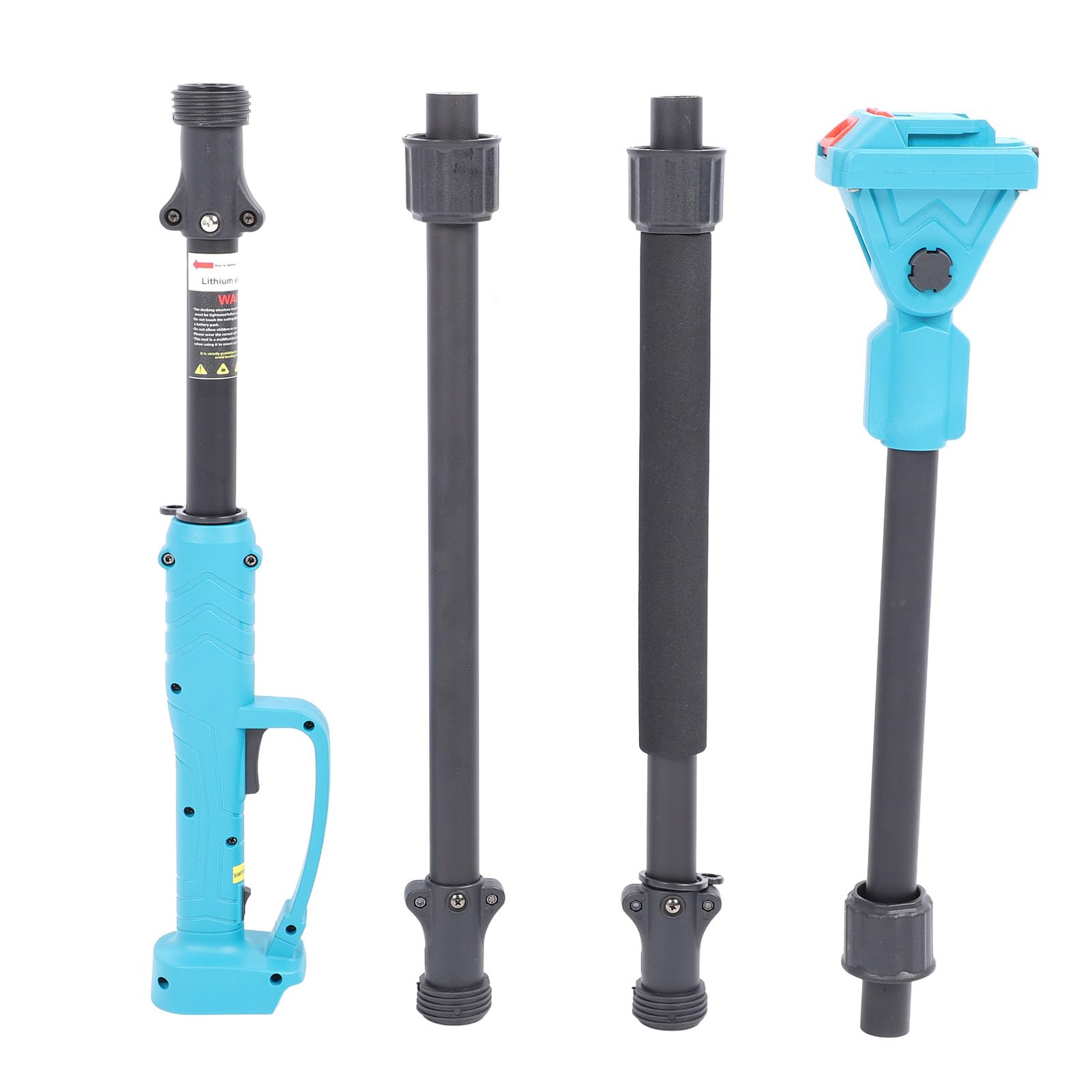 Generic Varilla Telescópica de Poda Eléctrica, Tijeras de Podar Duraderas de Ramas Altas para Trabajos de Jardinería Eficientes para Profesionales, 6,56 Pies, Azul