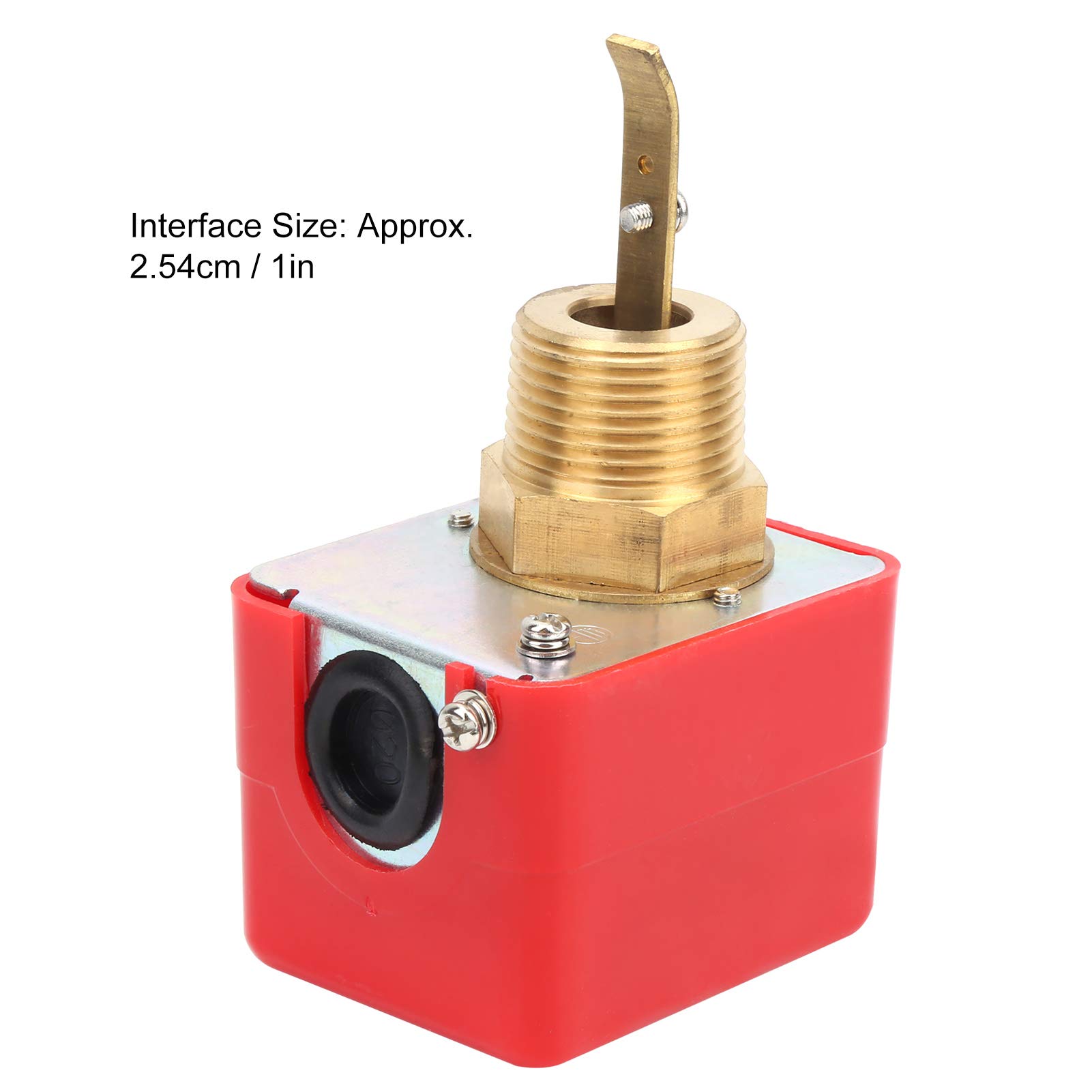 HFS-25 Contrôleur de débit cible, interrupteur de débit d'eau, accessoire de commutateur de débit à palette AC220V 15A