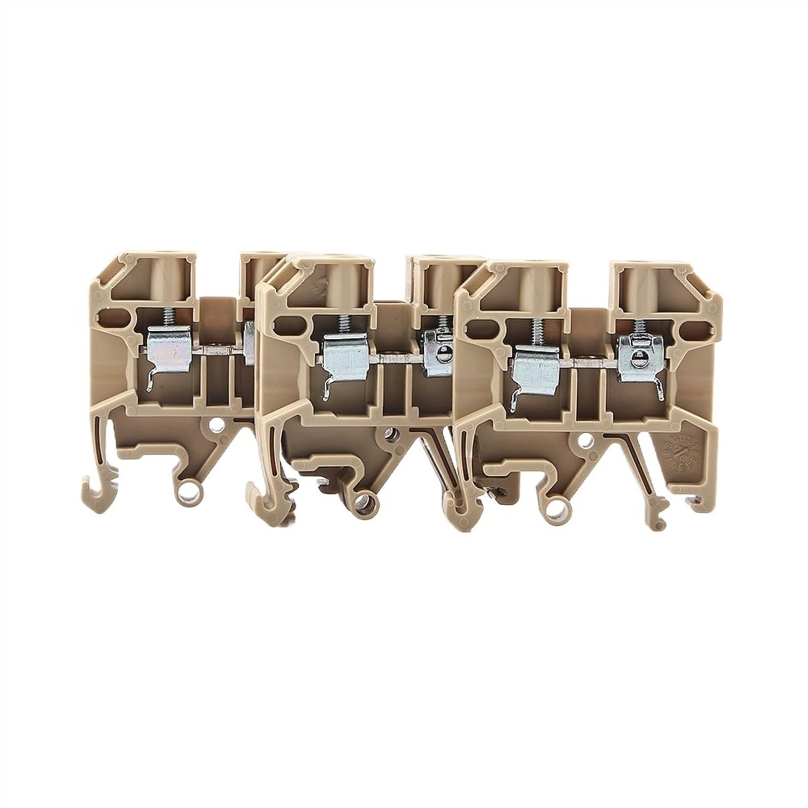 100pcs SAK-2.5EN Din Rail Terminal Blocks Connectors Screw Connection Conductors SAK2.5EN Wire Conductor 10pcs