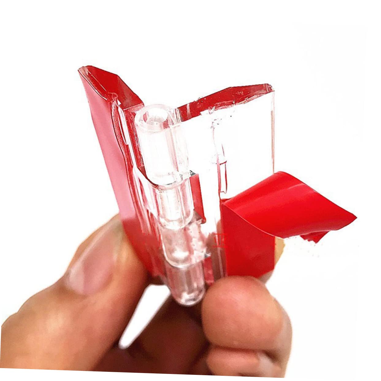DOITOOL 15pezzi Cerniere Mini Trasparenti Autoadesive Cerniere Acriliche Rimovibili Per Scatole e Progetti Fai Te Design Elegante e Facile Installazione Senza Viti Leggere e Compatte