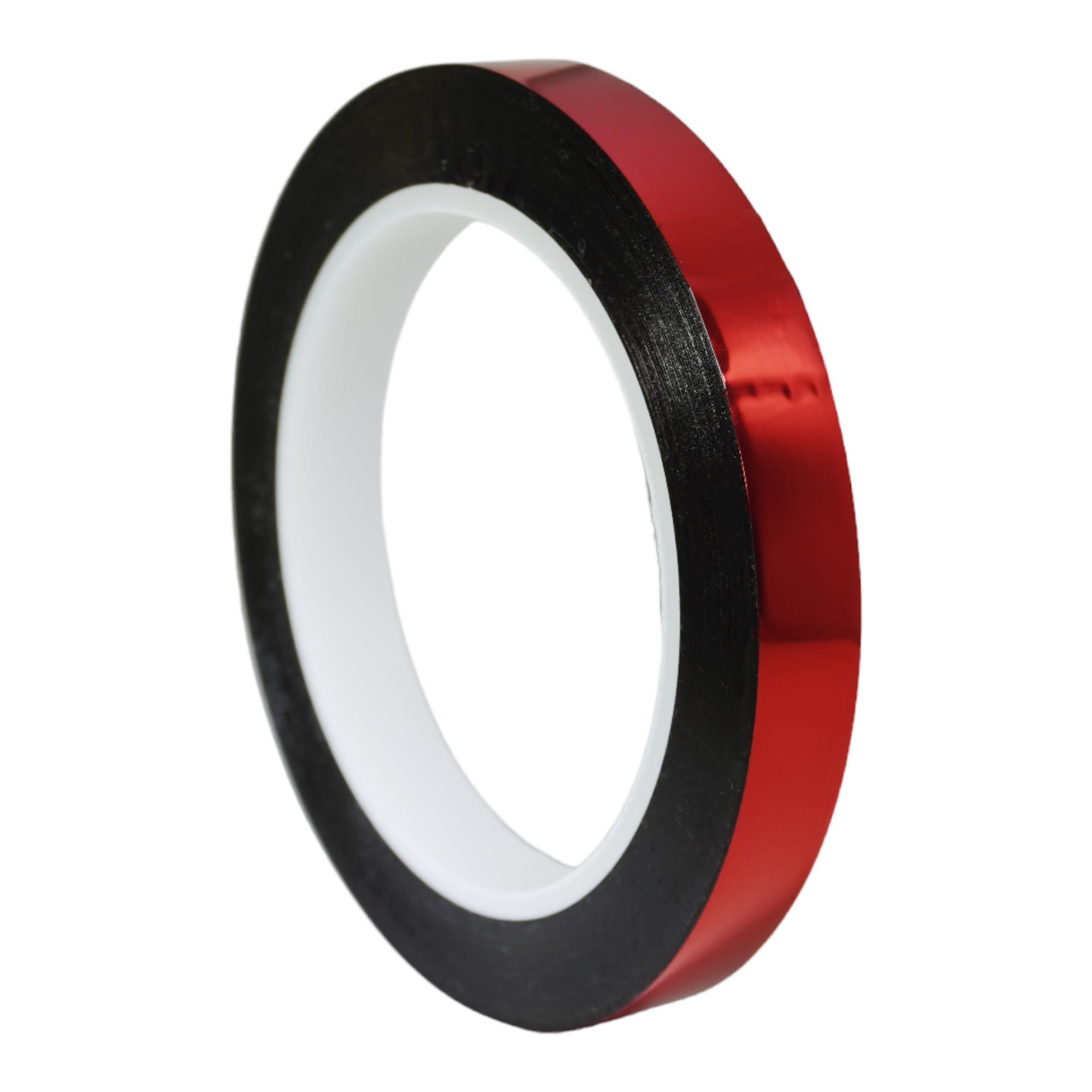 GGR Supplies T.R.U. MMYP-1 Mylar Metalized Polyester Film Tape with Acrylic Adhesive. Multiple Colors Available. 72 Yards. (Red, 1/2 in.)