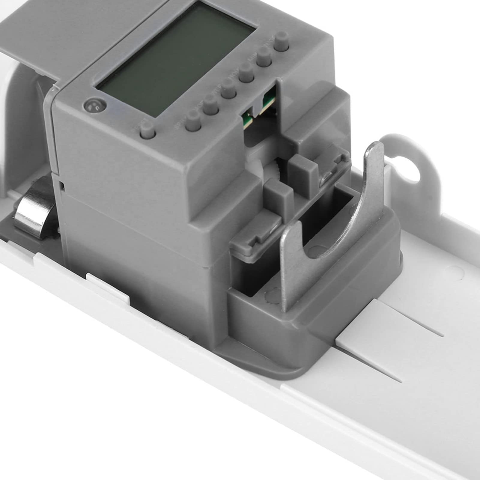 Display LCD Timer automatico Dispenser di profumo Profumo Spray Rinfrescatore d'aria Materiale ABS per ufficio Soggiorno Bagno Hotel Bianco 86 x 83 x 238 mm