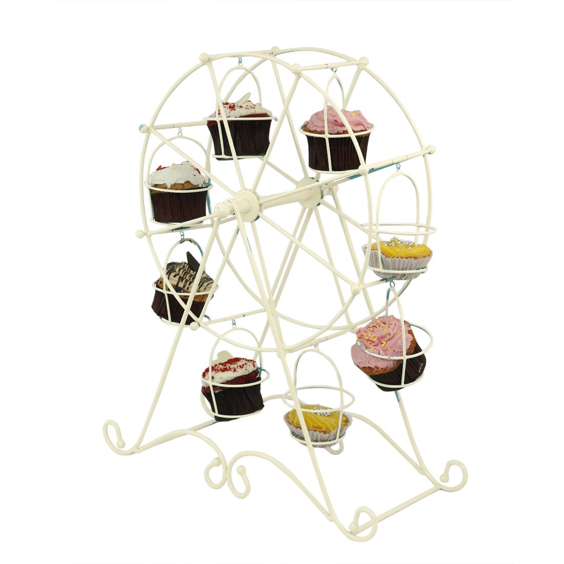 Buy Elan Metal Ferris Wheel Cupcake Stand For Parties, Birthdays
