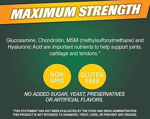 Miniatura 5 de 21st Century Tabletas de glucosamina y condroitina Plus, 120 unidades