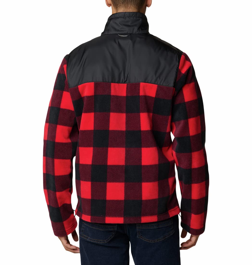 Columbia Men's Bugaboo Fleece Interchange Jacket, 3 In 1 Interchange Winter Coat, Ancient Fossil, Size L