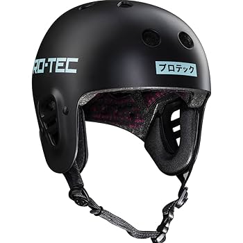 【ミリタリー】プロテック PRO-TEC ブラック フルカット　S/Mサイズ相当 楽天市場】プロテック PRO-TECFULL CUT MATTE BLACKヘルメット