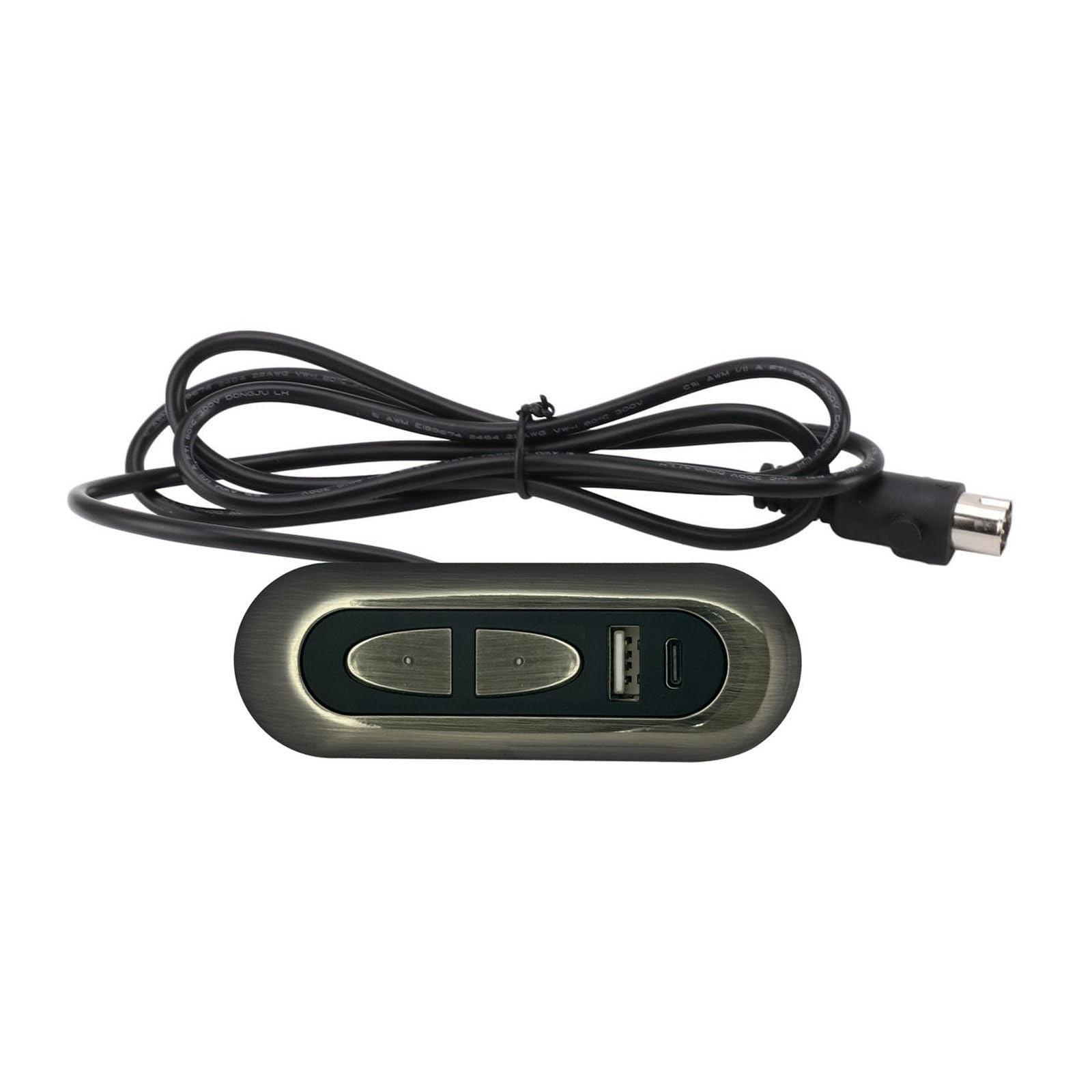 Maxtonser Electric Sofa Recliner Switches 2 Button 5 Pin Hand Control Lift Switches with USB Charging Port Sofa Replacement Button