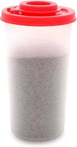 ZGMAXCL Salero y pimentero portátil, sellado, a prueba de humedad, grandes saleros y pimenteros, camping, picnic, viajes, comedor al aire libre,