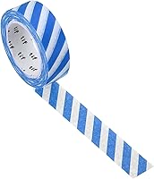 Vista 11 de PATIKIL Cinta holográfica Washi de 0.59 pulgadas x 10.93 yardas, 1 rollo de calcomanías autoadhesivas con patrón de rayas para decoración de Rosa