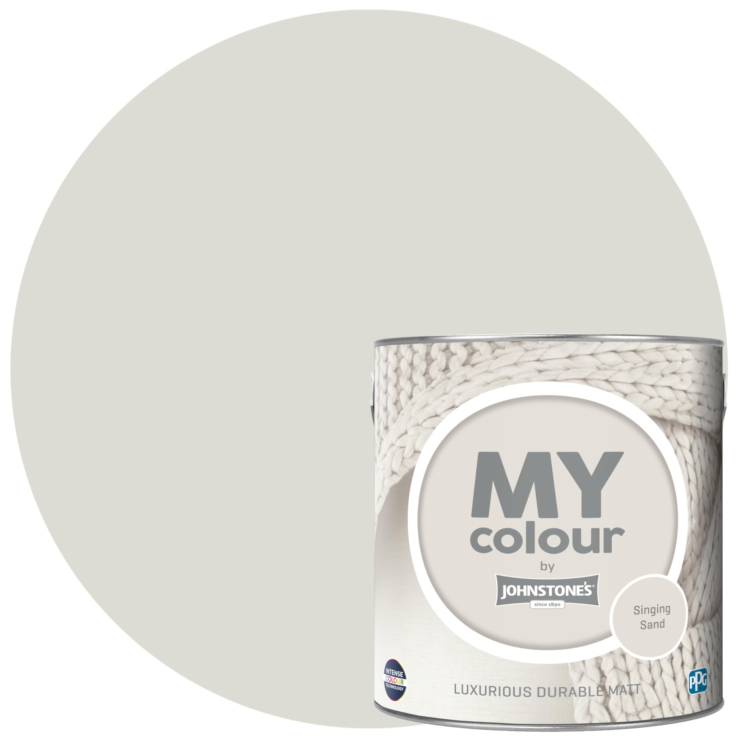 MY colour by Johnstone's - Luxurious Durable Matt - Singing Sand - Colour Intense Technology - 2.5L