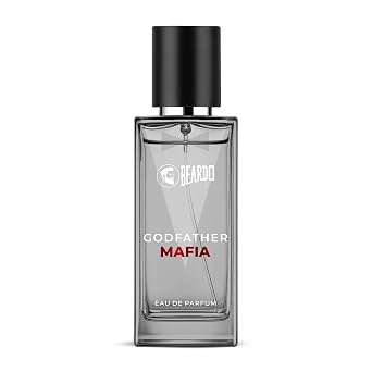 BEARDO Godfather Mafia Eau De Parfum 50ml | Fruity, Amber, Woody Fragrance | Long Lasting Perfume for Men | Gift For Men | Strong EDP For Men | Gift For Husband | Gift For Boyfriend