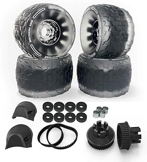 IWONDER Cloud Wheel Discovery 105mm/120mm for Exway Flex/Wave(44 Teeth) Boards Electric Skateboard Wheels and Pulley Conversion Kit