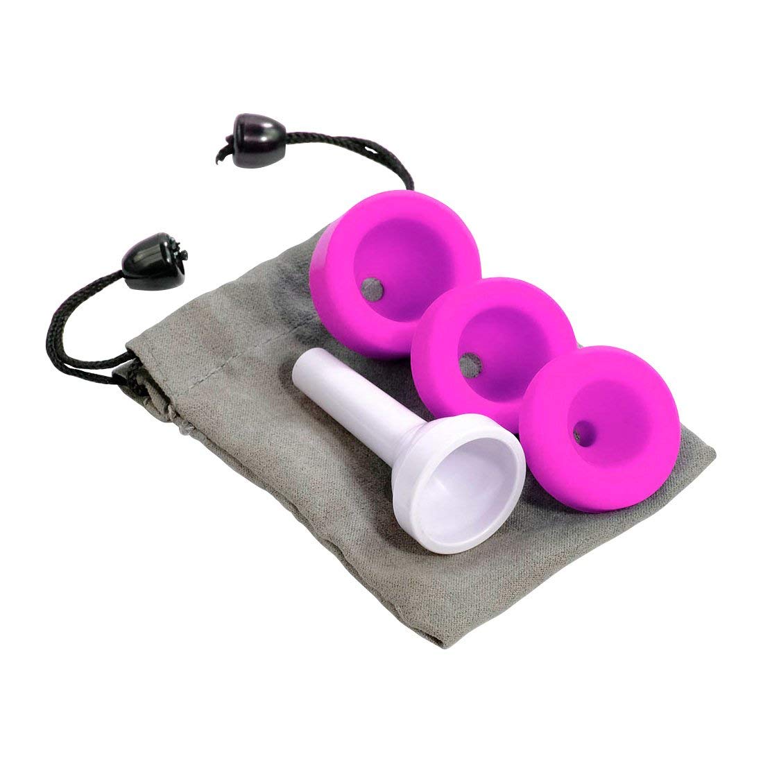 jHorn mouthpiece set in pink