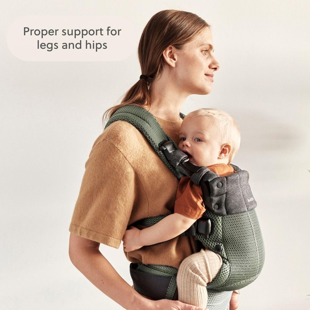 Amazon.com: BabyBjörn Baby Carrier Harmony, Dark Green, 3D Mesh