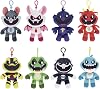 Poppy Playtime Plush Animals with Clip Series 1, Mystery Plush Clips, 10 cm, Official Roblox Characters, Original Keychain for Backpacks and Setups, Assortment