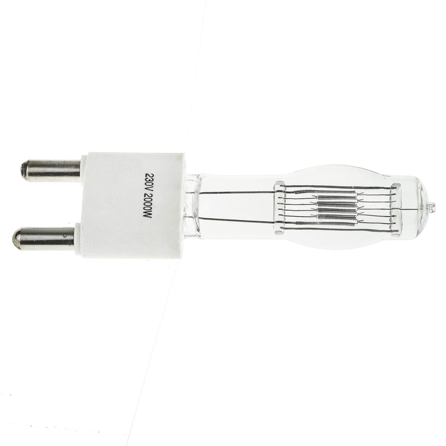 Lampy halogenowe o mocy 2000 W, GY38 230 V 3200 K, żarówki halogenowe o zmiennej intensywności do oświetlenia wideo, światła, ciągłe profesjonalne oświetlenie do fotografii wideo