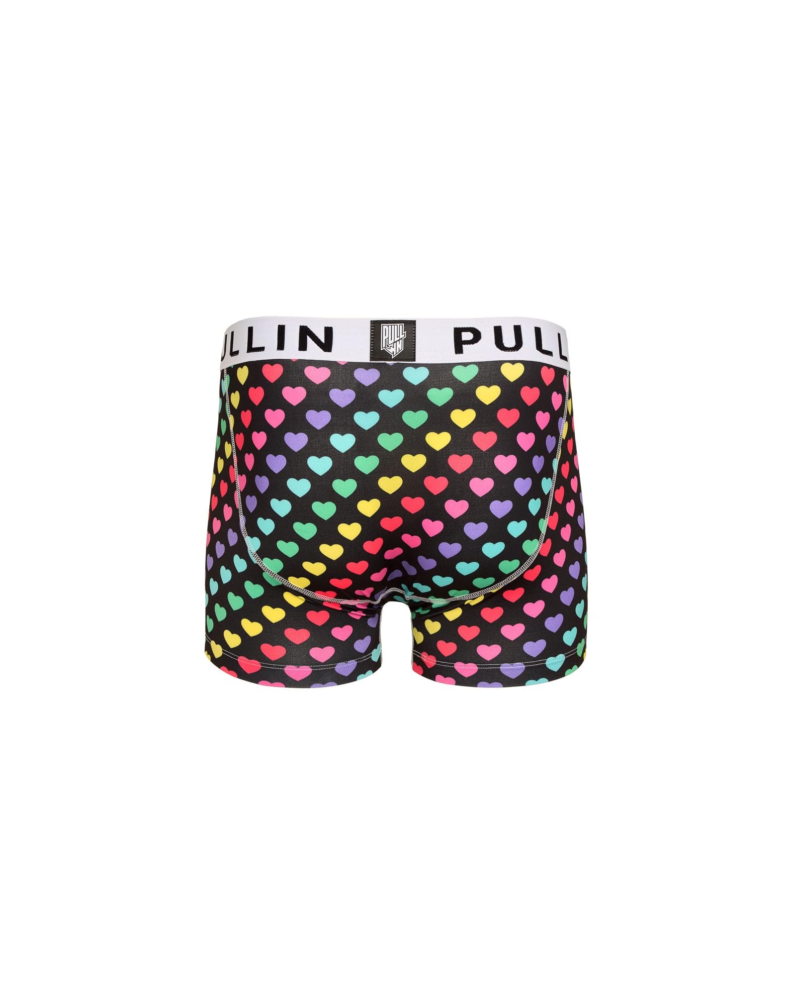 PULLIN - Boxer Court Aime, Multicolore, XS,S,M,L,XL,XXL, Boxer, caleçon Boxeur