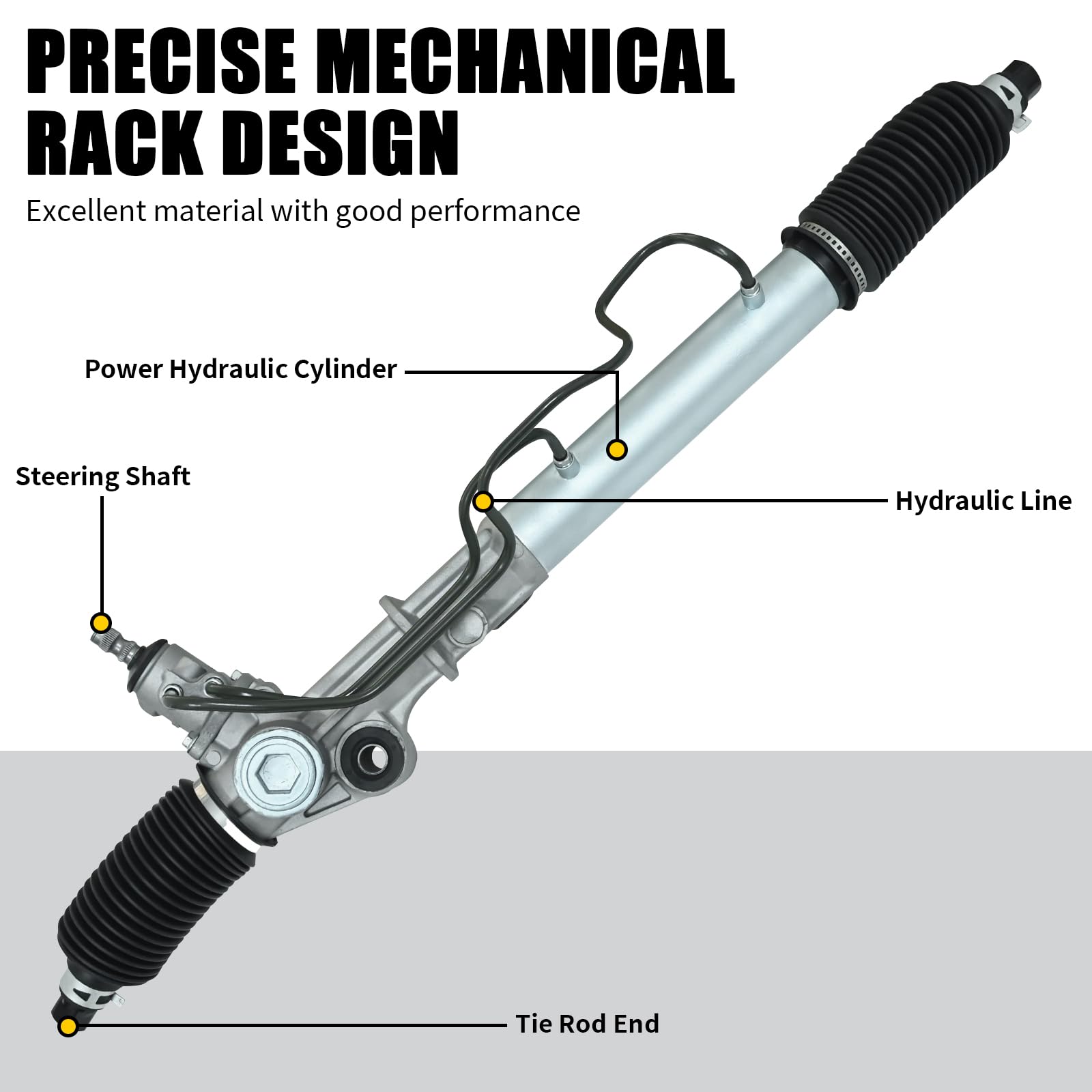 Toyota Steering Rack Assembly - Hydraulic Power Steering For Tacoma & 4Runner